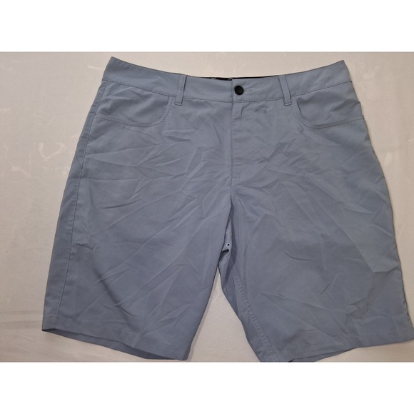 Oakley Mens Blue Golf Shorts 38 Regular‎ Fit Lightweight Casual - Picture 1 of 10